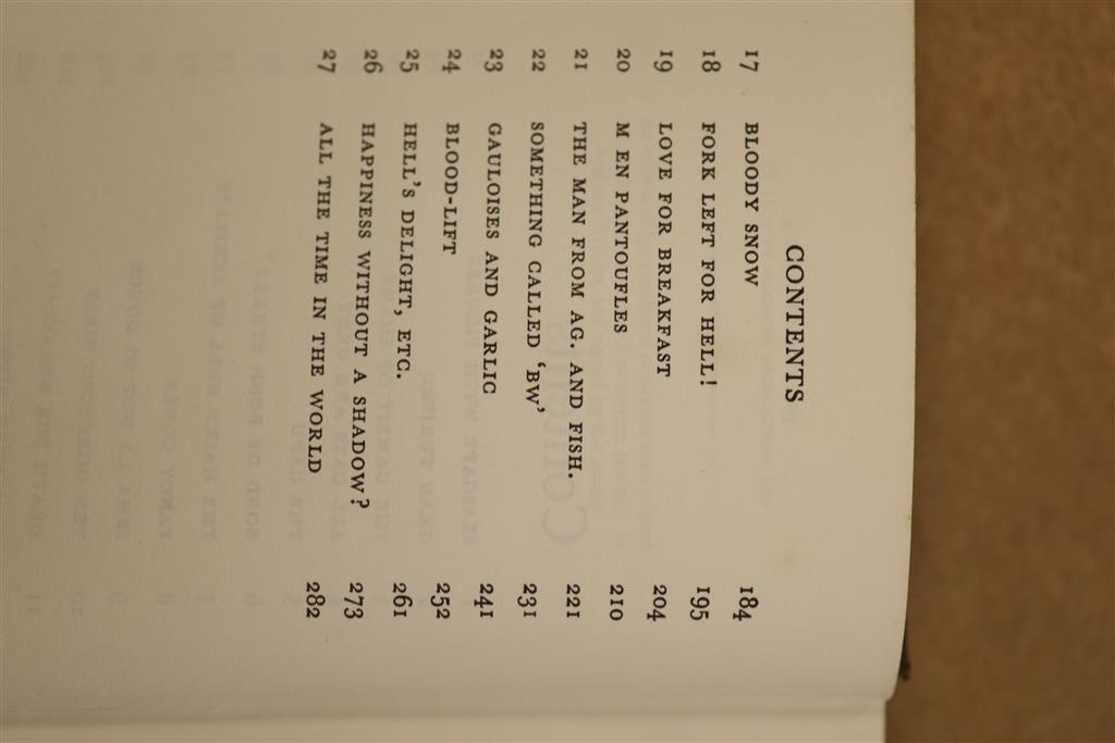 Ian Fleming, On Her Majesty Secret Service, together with Cunard Christmas, 1931